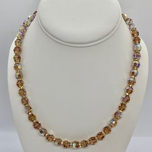 Topaz Crystal 18” Necklace